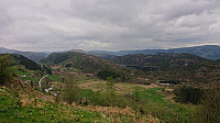 Northeast from Kvamsstølen