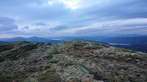 North from the summit of Såbotshaugen