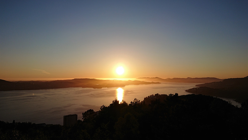 Sunset from Ørneberget NV