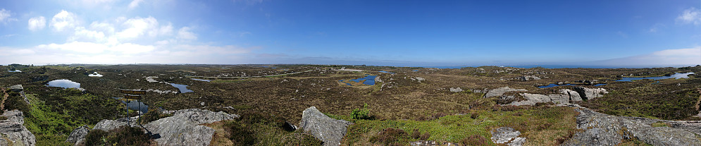Panoramic 360 view from Fedjebjørnen