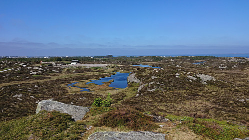 North from Fedjebjørnen, i.e. back towards where the ferry arrived