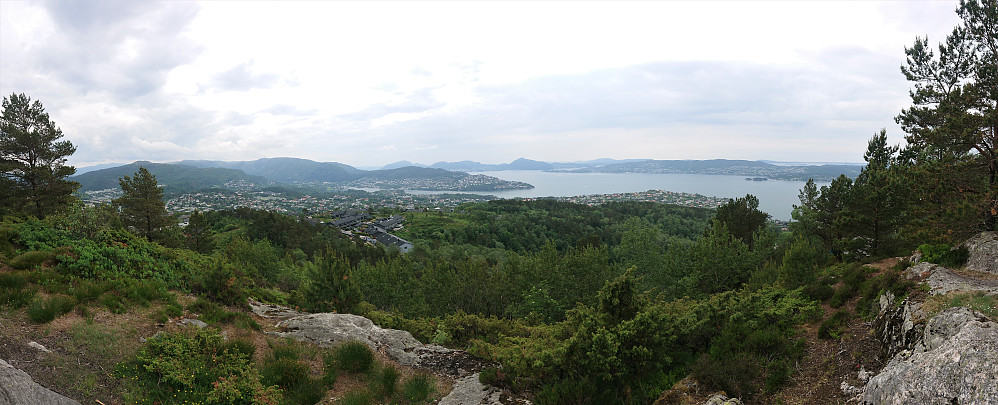 Southwest from Morvikavarden utsiktspunkt
