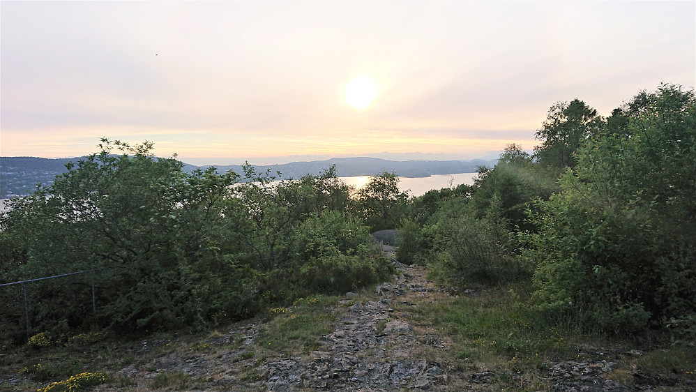 Sunset from Hellen festning