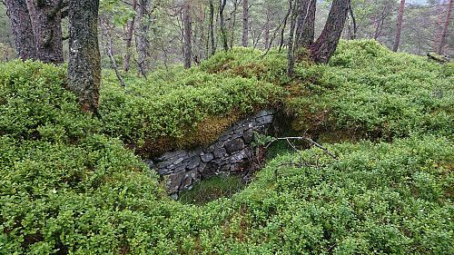 The ruins of Småhytten