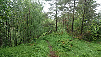 Trail north from Kråkåsen