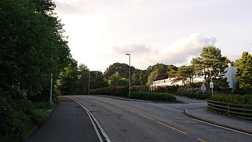 Approaching Hesjaholten from the south