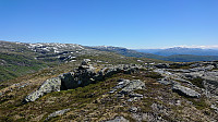 Horn. Lønahorgi in the background.