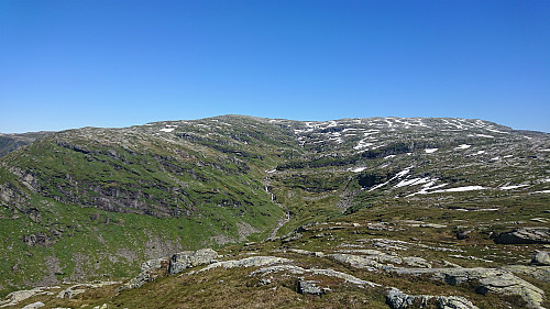 Fangdalen and Volafjellet from Grønhaugen