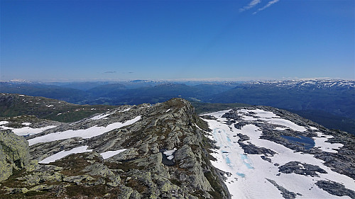 South from Tvarafjellet