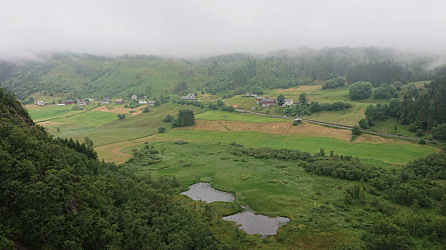 Kvamme from the ascent to Vardane and Beitelen