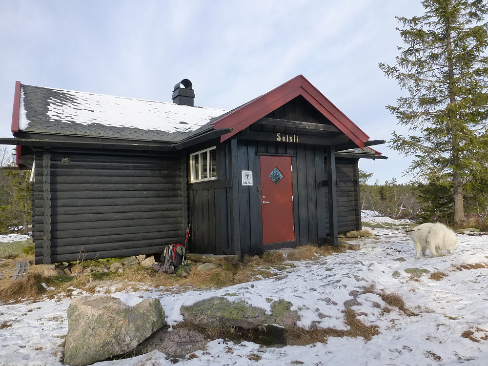 Hovedhytta på Selsli, ei flott og koselig DNT hytta.