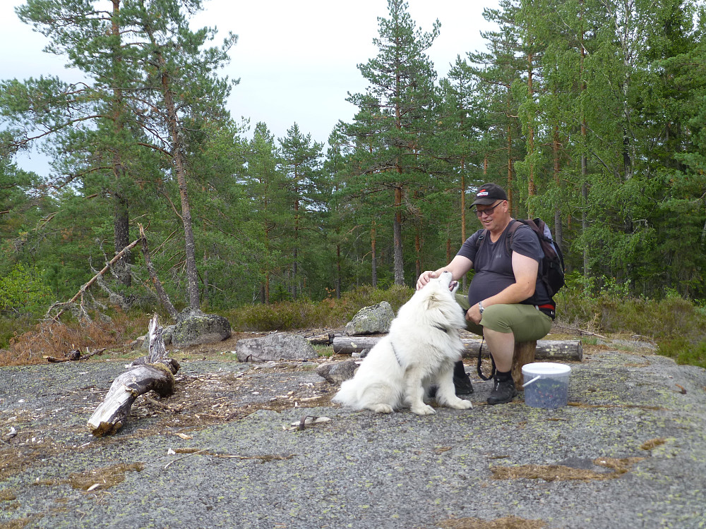 Øyvind og Anjing på Tudalskulten