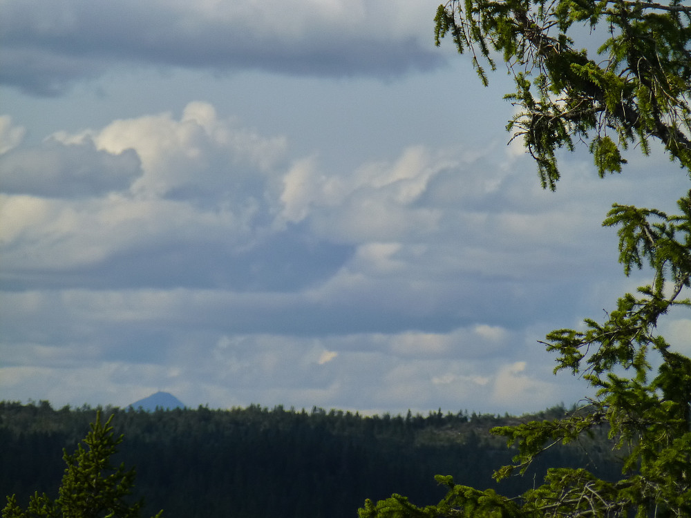 Toppen av Gaustatoppen i siste