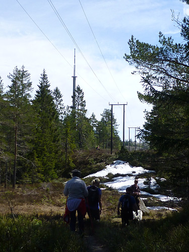Bare åsen bortetter så er vi framme