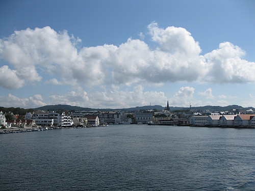 Vi forlater Haugesund