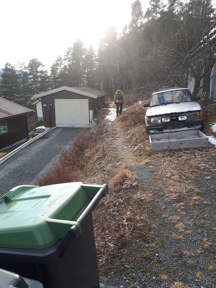 Stistart mellom to hus