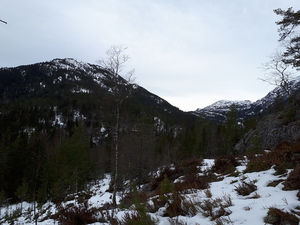 Kivledalen med Hattefjell til venstre