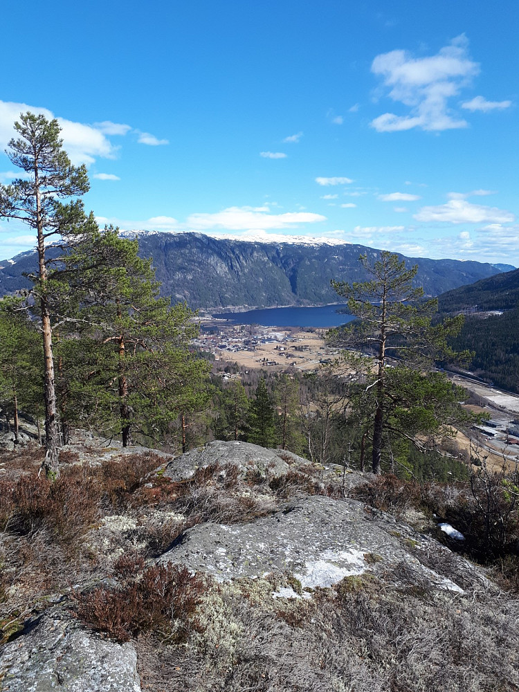 Utsikt fra bålplassen