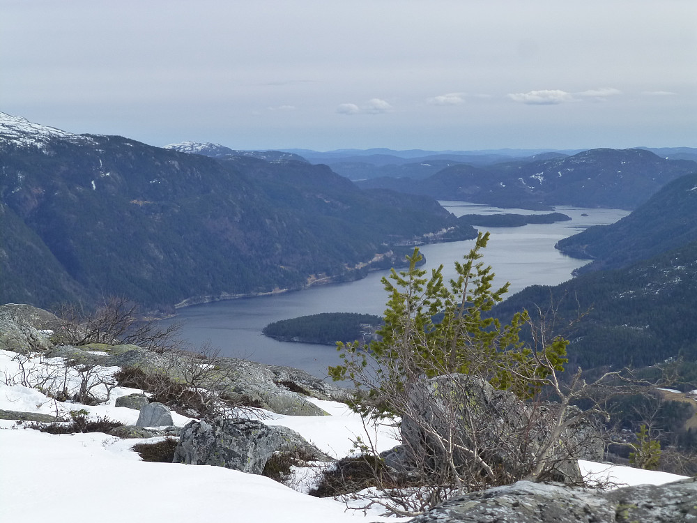 Seljordvannet under oss