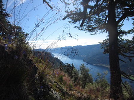 Utsikt fra Gløstøylnuten