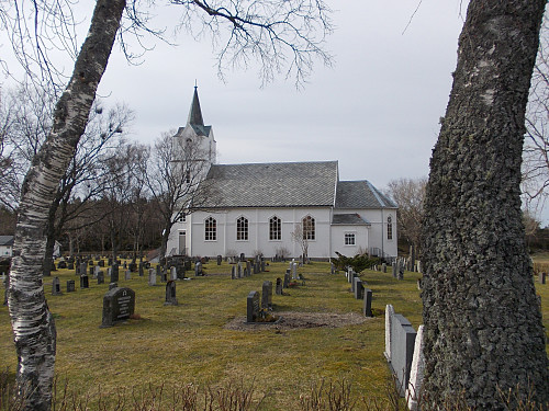 Parkering ved Stein Kirke