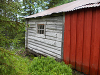 Gammelt og nytt ved hytta ved Helgåa