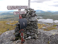 Toppvarden av Vålåkleppen