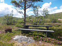 Fin rasteplass i Kudalen