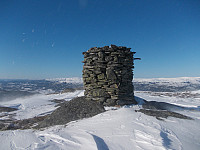 Toppvarden på Fjellbroddlifjellet