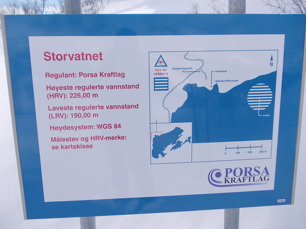 Det regulerte Storvatnet