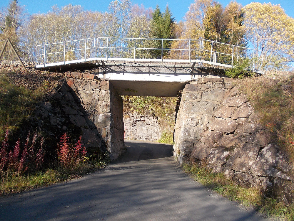 Jernbaneundergang på Strindaveien
