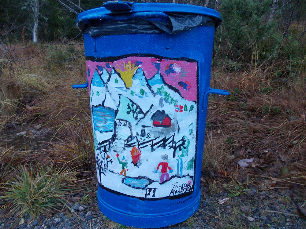 Norges vakreste søppeldunk? Setertunstien i Bymarka i Namsos