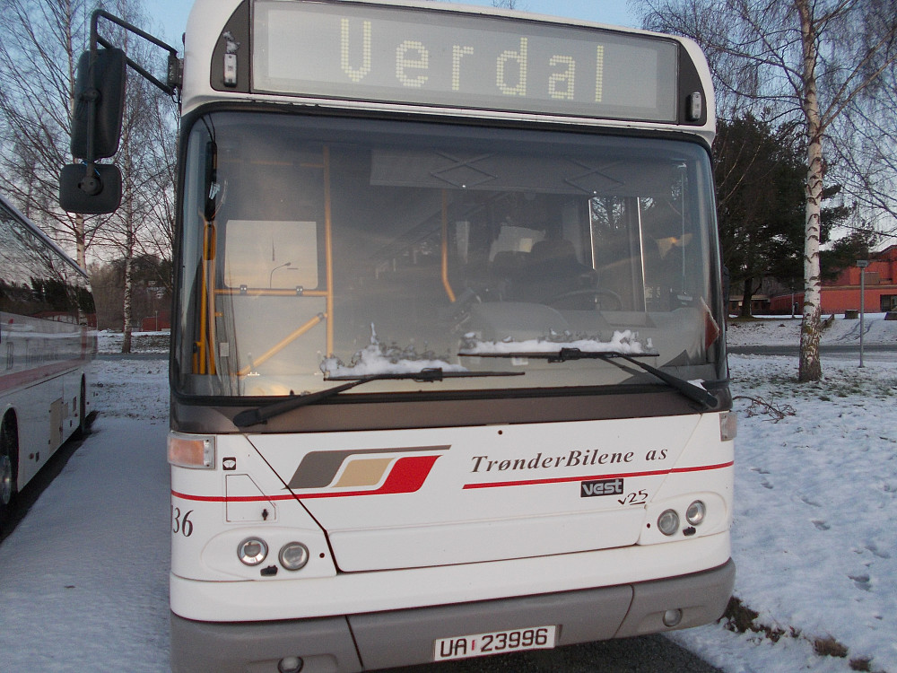 Verdalbussen fra Trønderbilene