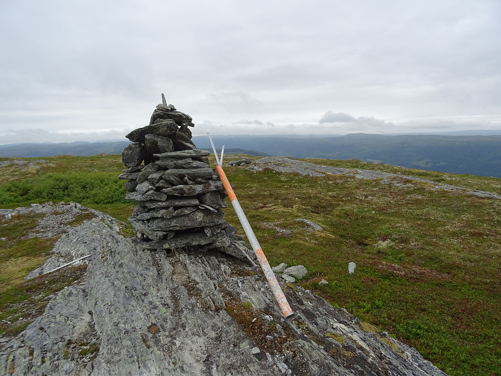 Toppvarden på Hårfjellet i Indre Fosen
