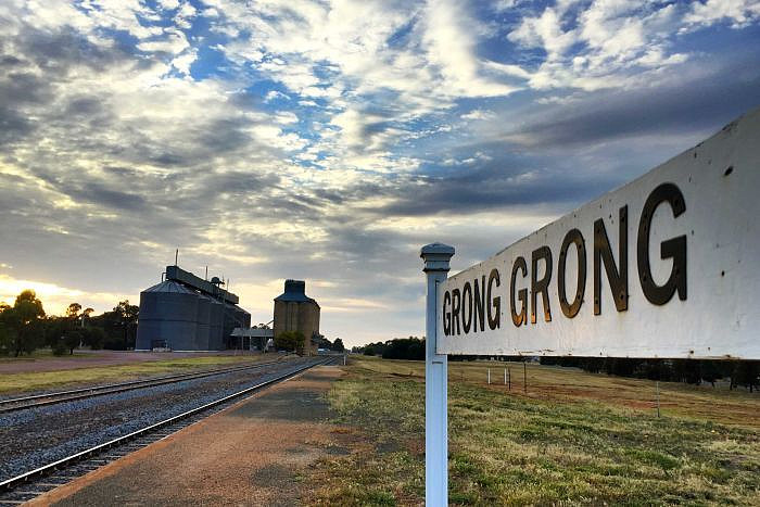 Jerbanestasjonen i Grong Grong, Australia