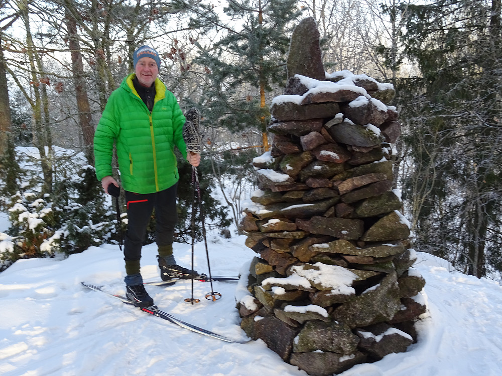 Terjes på toppen av Utsikten. (bestigning nr 14)