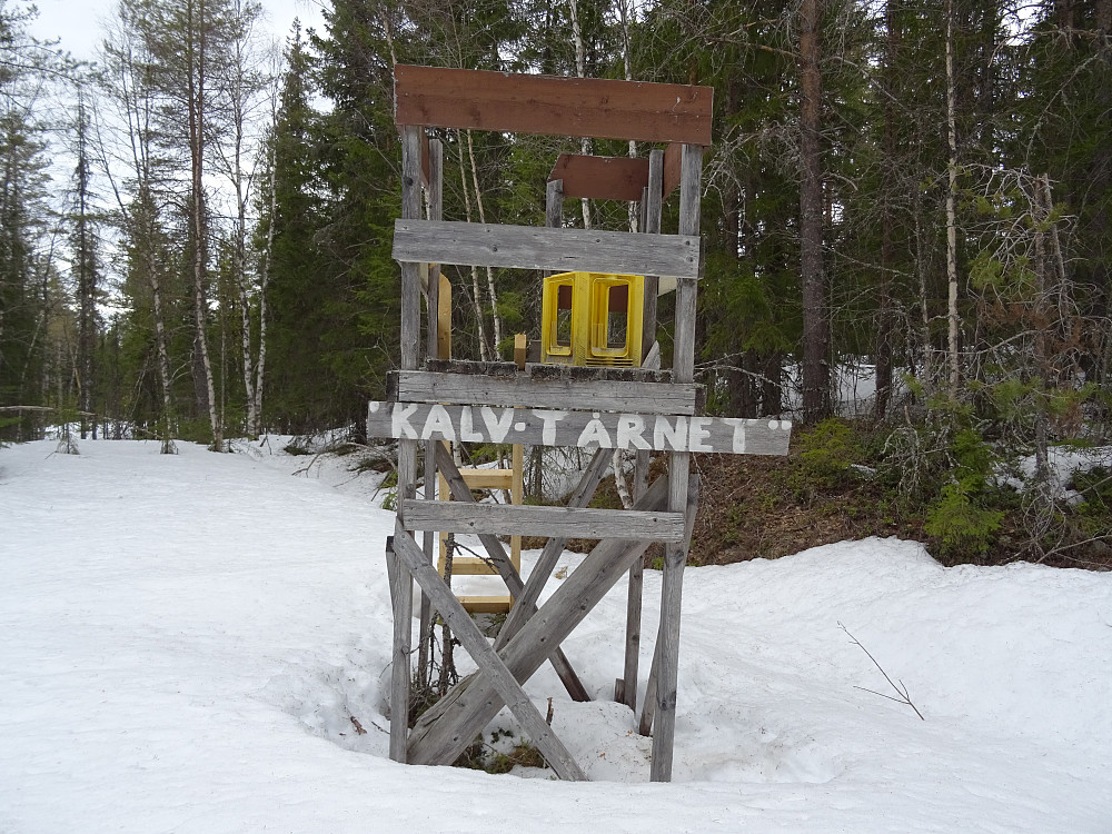 Spennende jakttårn