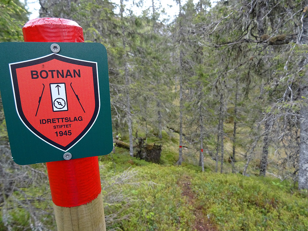 Botnan IL. arrangerer terrengløpet Botnantrampen i denne traseen. 