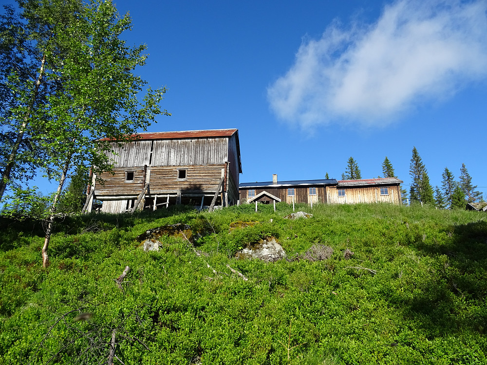 Bygningene på Sandholtan