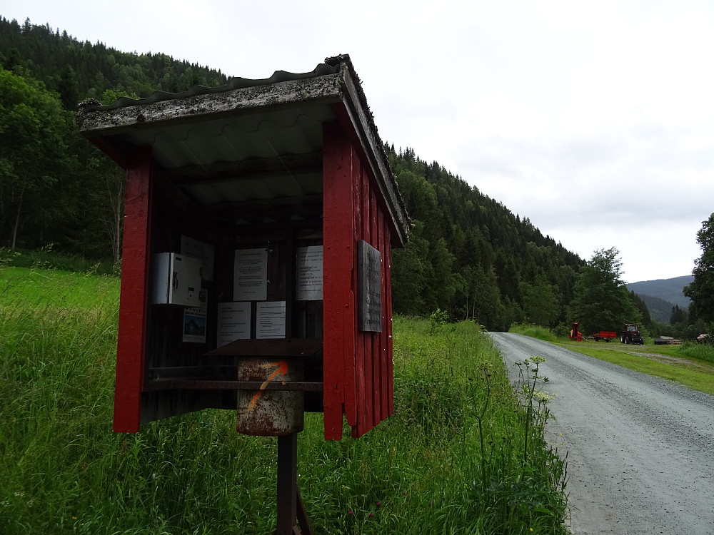 Bomstasjonen for Høstvollveien og Høydalsveien