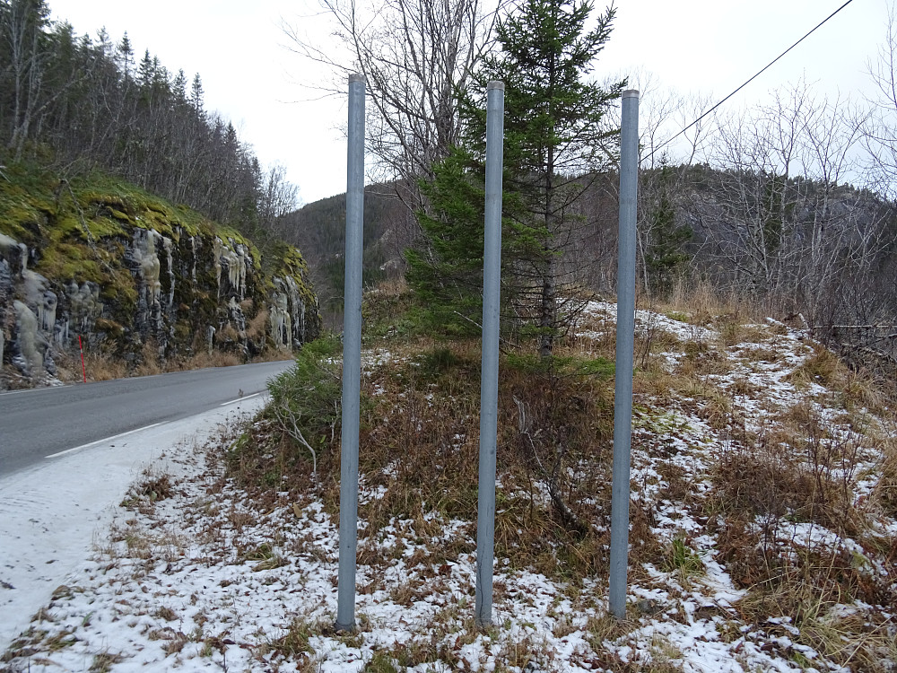 Velkommen til Flatanger kommune, men hvor er skiltet?