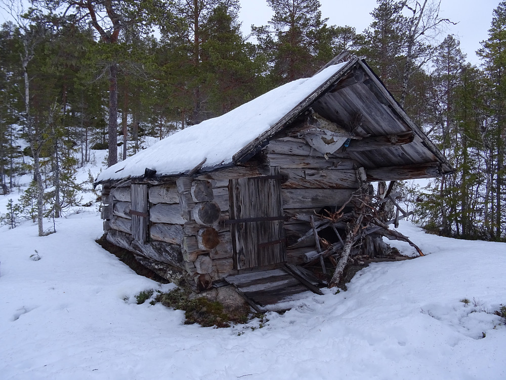 Ei gammel ekte tømmerhytte