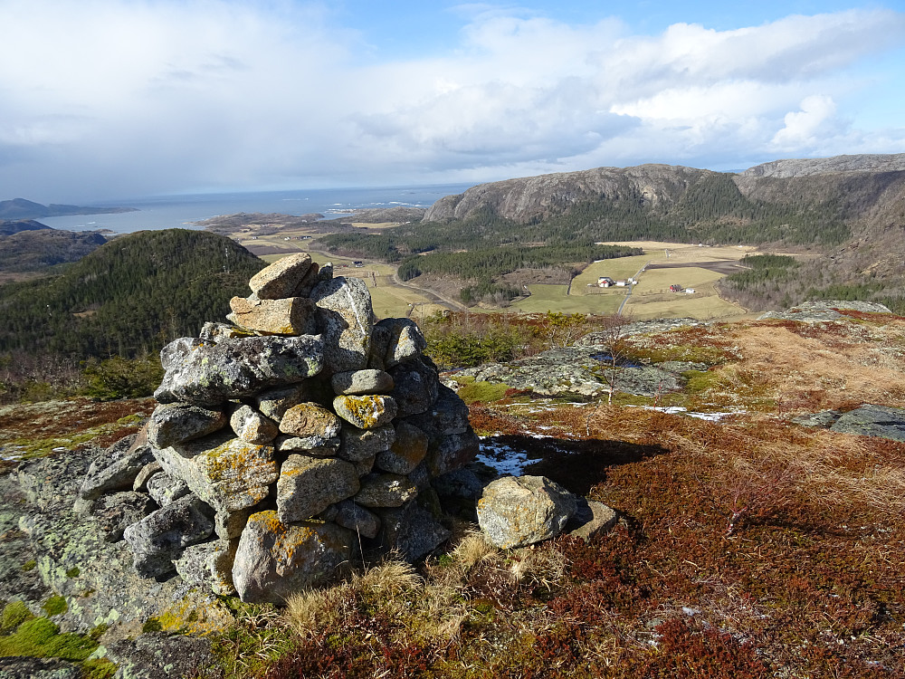 Toppvarden på Durmålfjellet