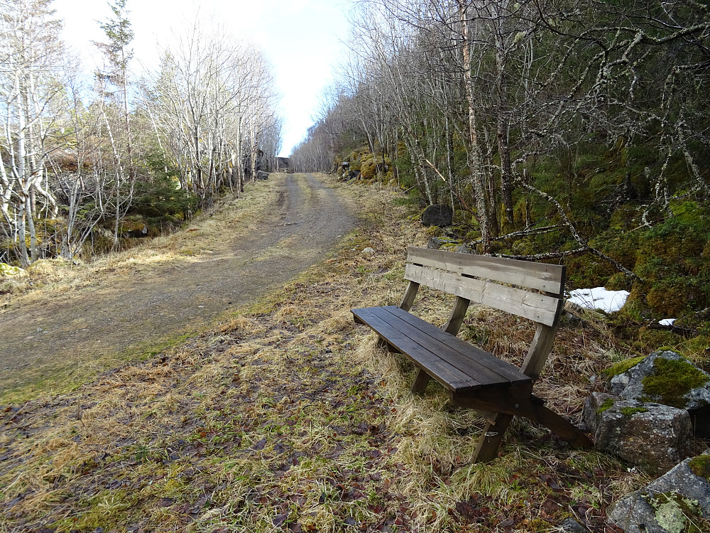 Rateplass før stistart på Durmålfjellet