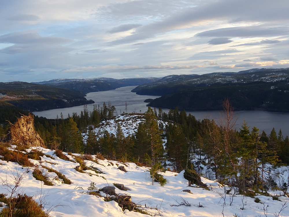 God utsikt mot Selbusjøen