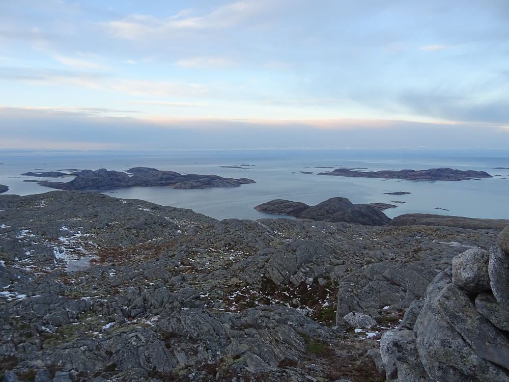 Utsikt fra Skjelden mot Osenfjorden