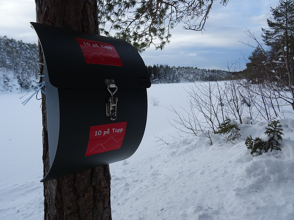 Ti på topp Levanger ved Hibergtjønna