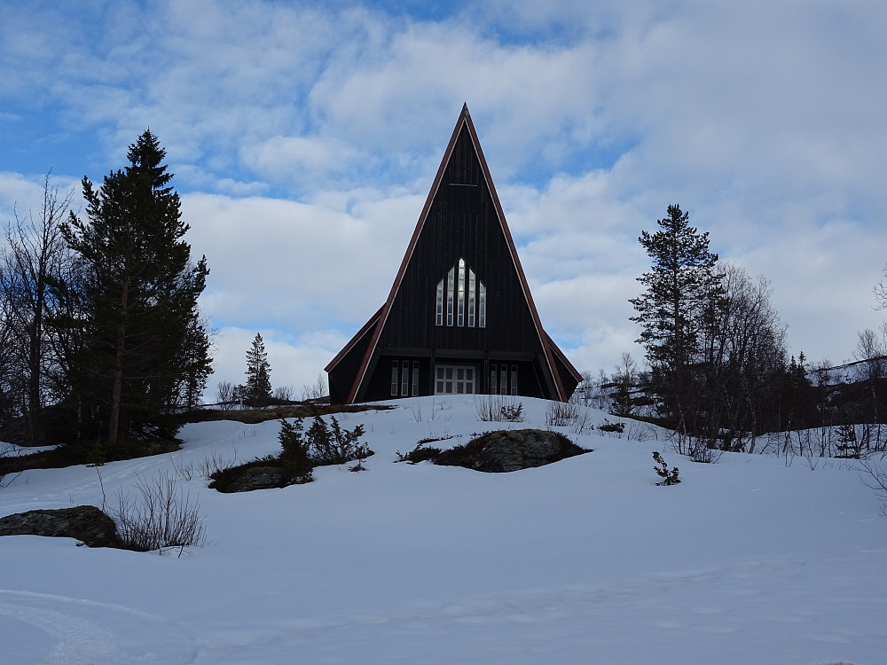 Skorovas Kapell fra 1965. Arkitekt Arne Aursand fra Namsos