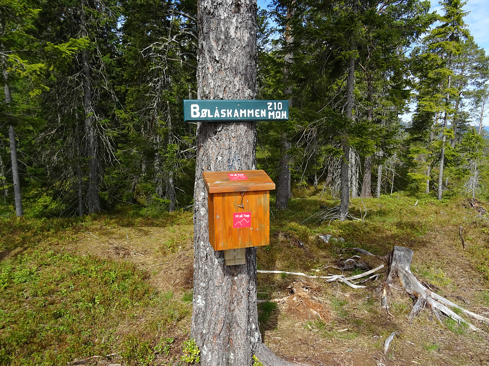 Trimkasse på Bølåskammen