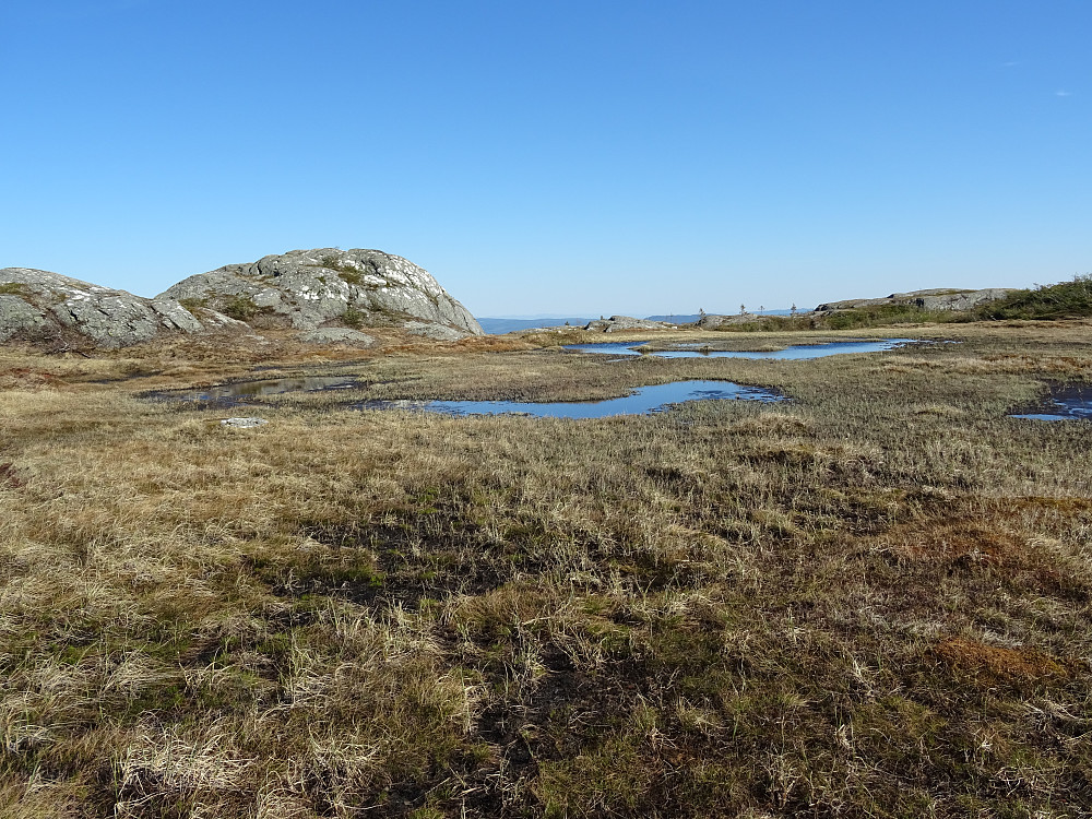 Åpent og fint landskap ved Klimpan